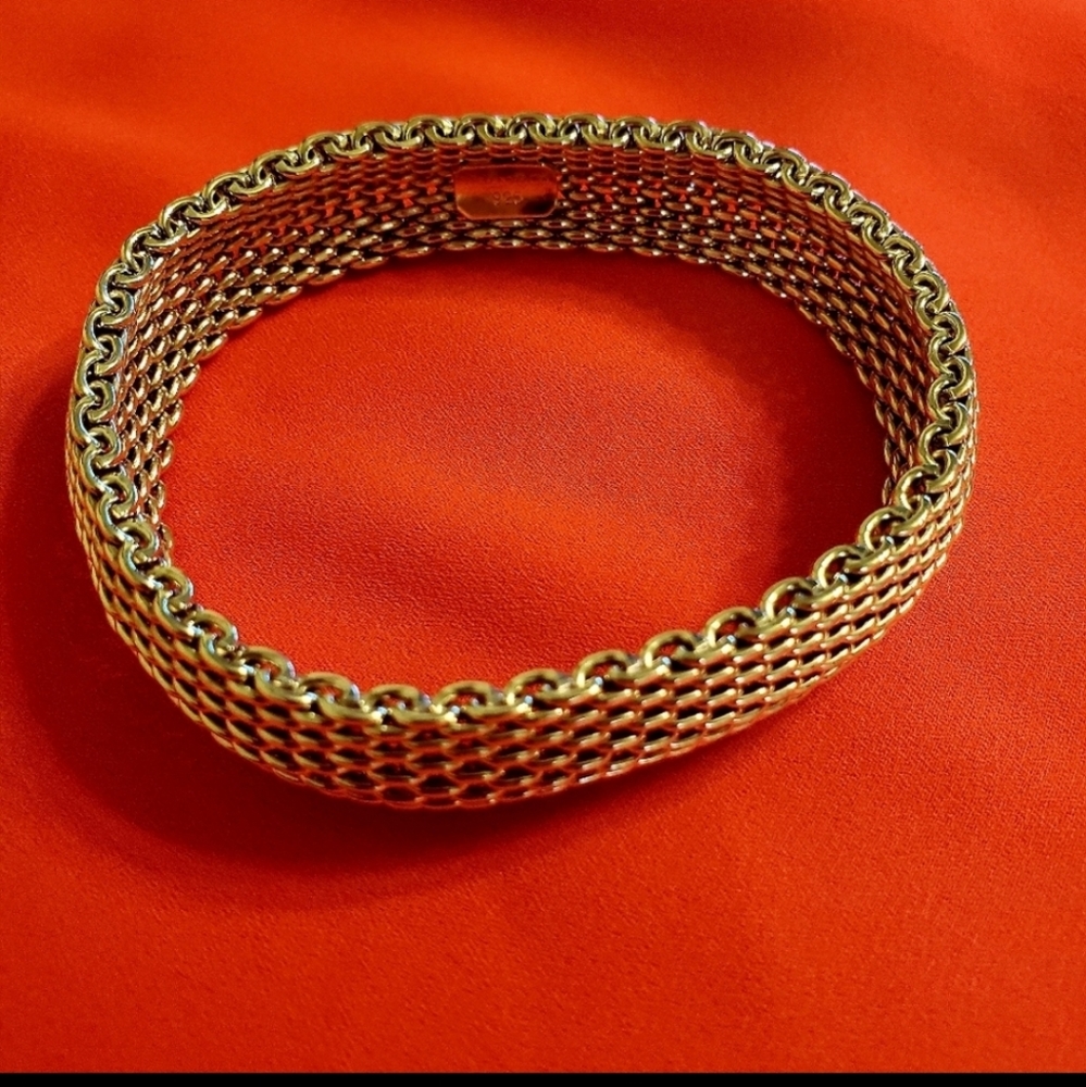 Tiffany & Co. Somerset Mesh Bracelet
